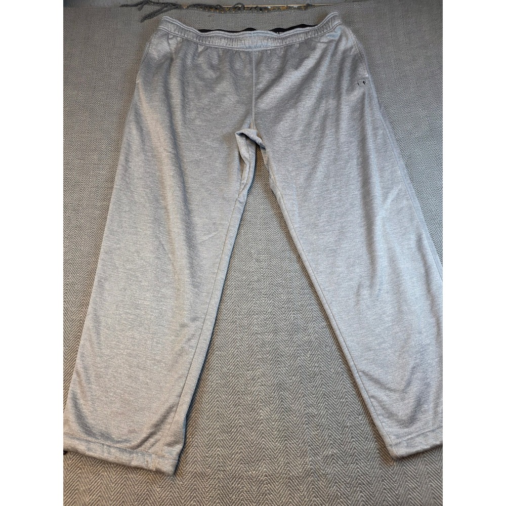 AND1 Mens Gray Fleece Lined Athletic Sweatpants 3XL ANM214PA01 Relaxed Fit